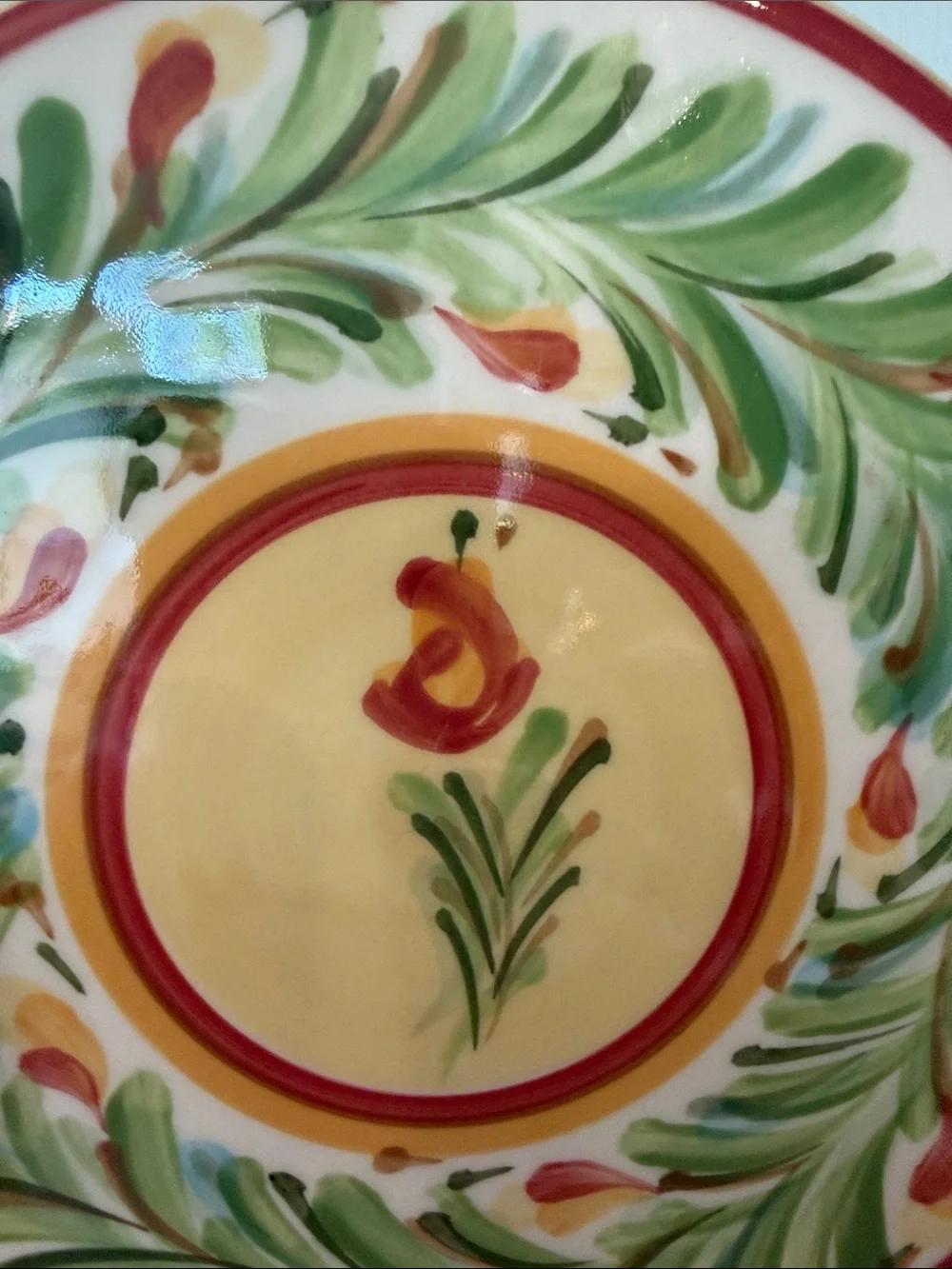 GAIL PITTMAN Southern Living at Home SIENA Hand Painted Trivet